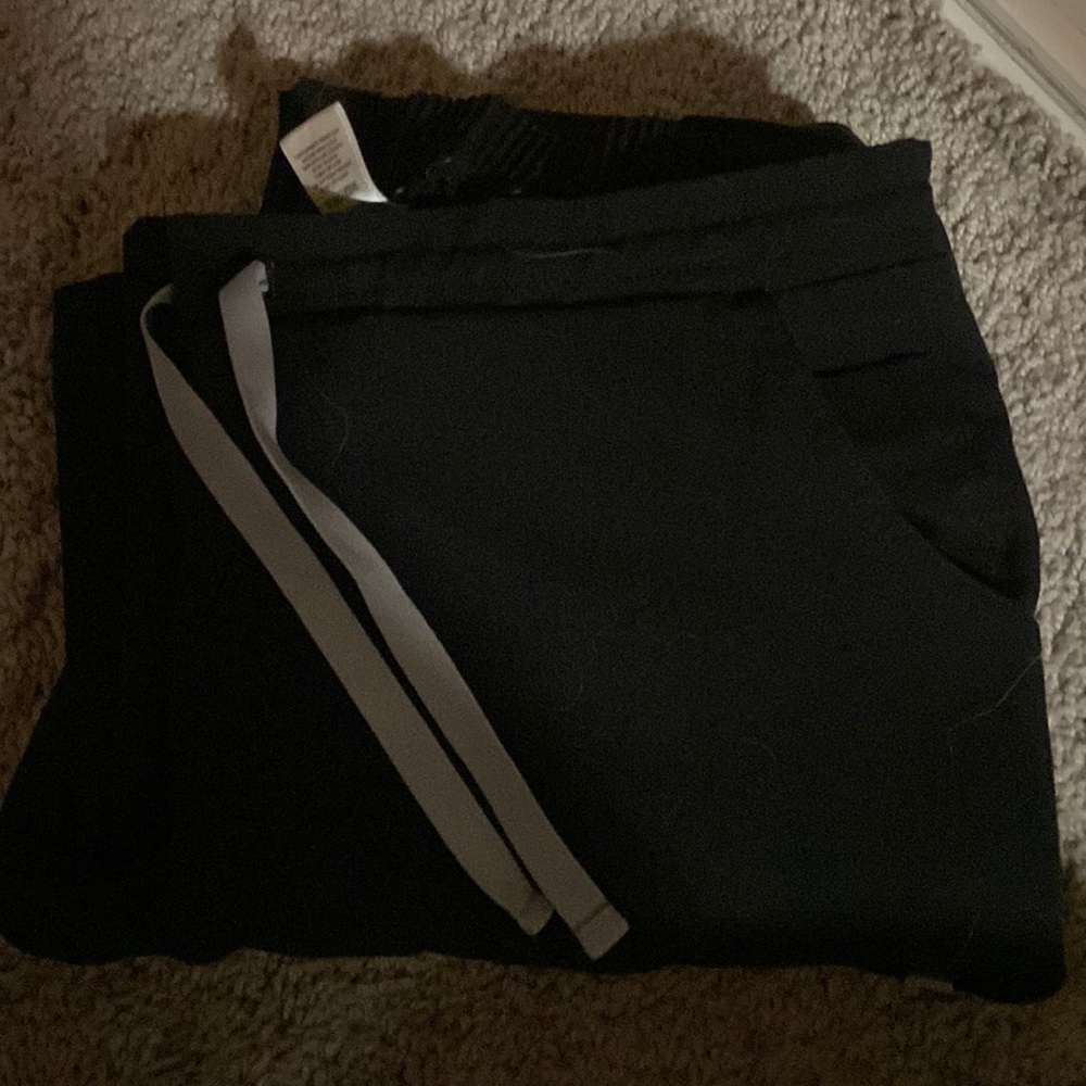 Figs black yola scrub pants